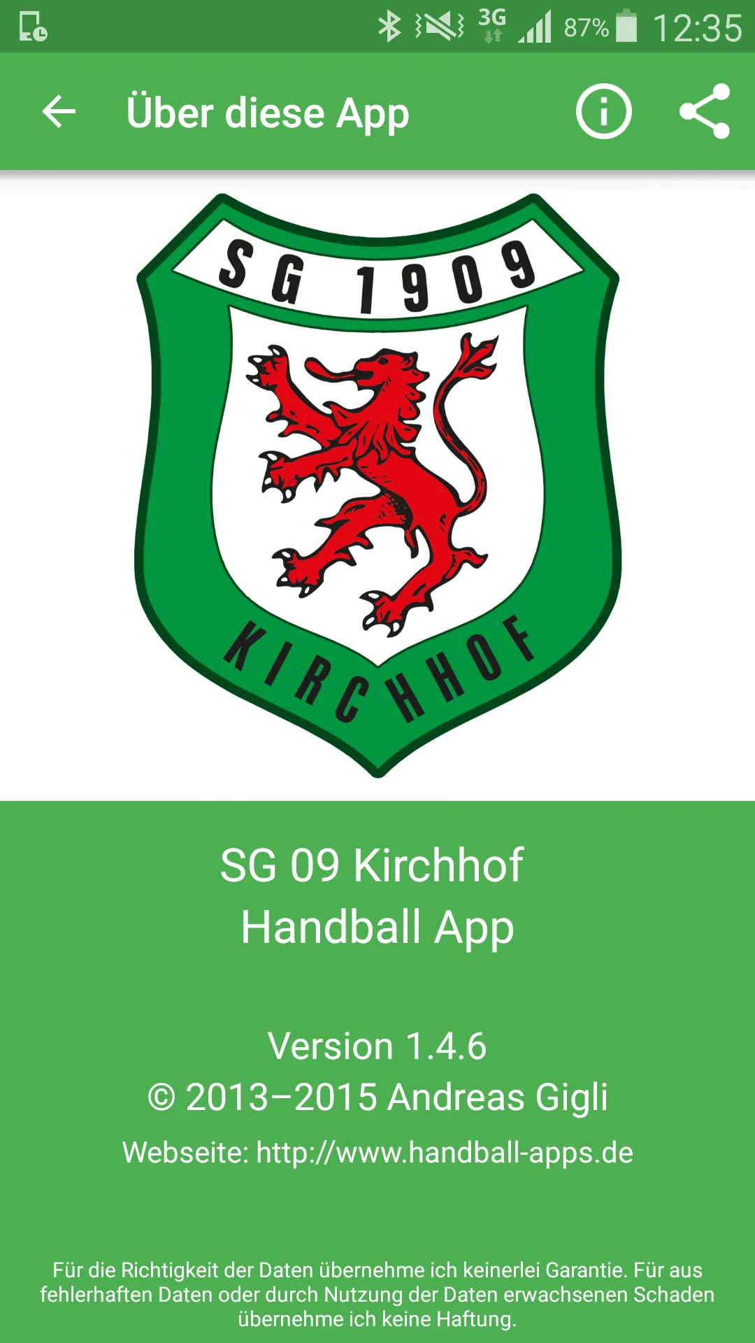 SG 09 Kirchhof | Indus Appstore | Screenshot