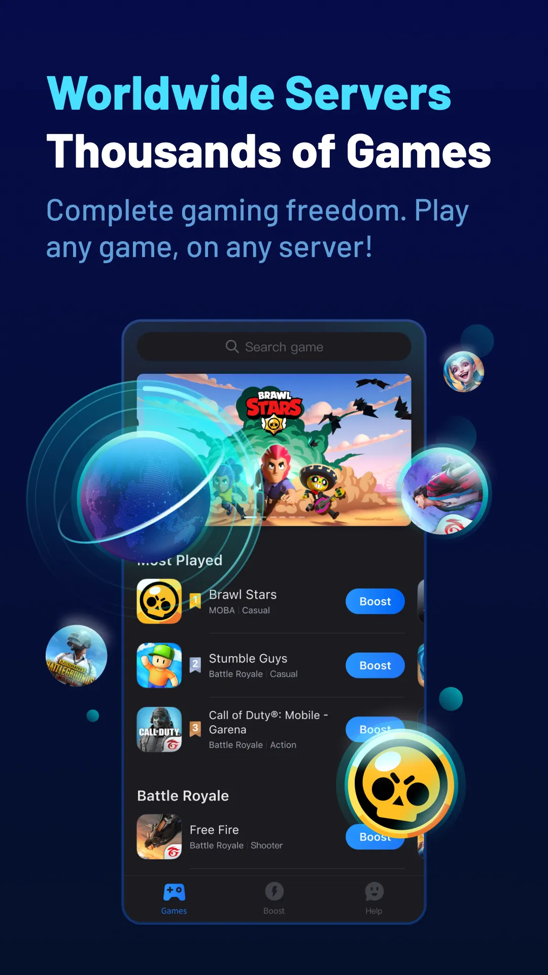 GearUP Game Booster: Lower Lag | Indus Appstore | Screenshot
