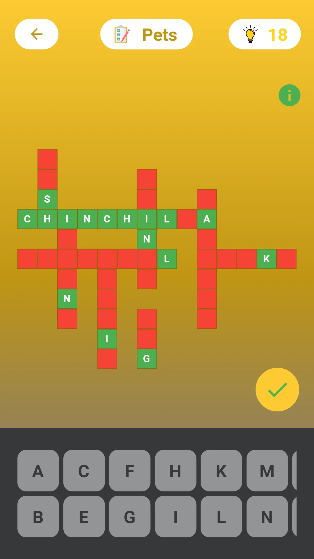 Themed Crossword Puzzles | Indus Appstore | Screenshot