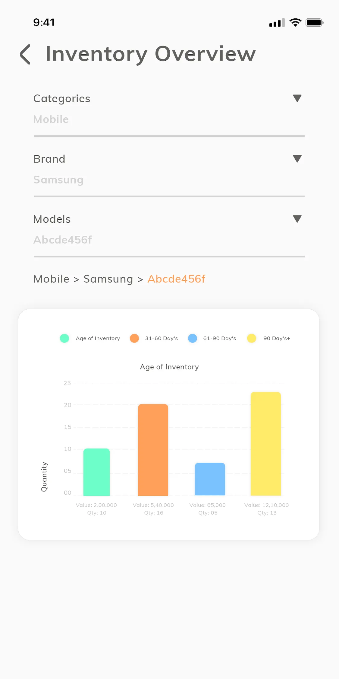 mBill-Billing, Stock, Accounts | Indus Appstore | Screenshot