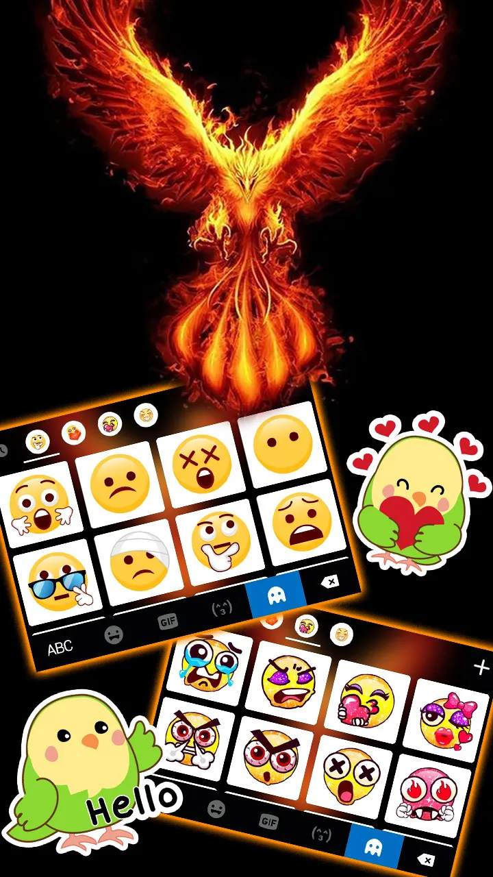 Fire Phoenix Theme | Indus Appstore | Screenshot