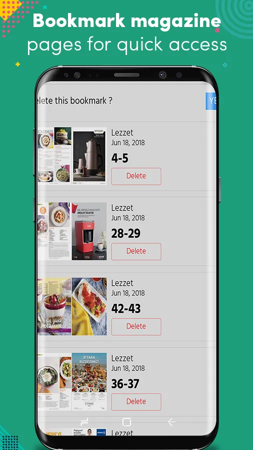 Lezzet Dergisi | Indus Appstore | Screenshot
