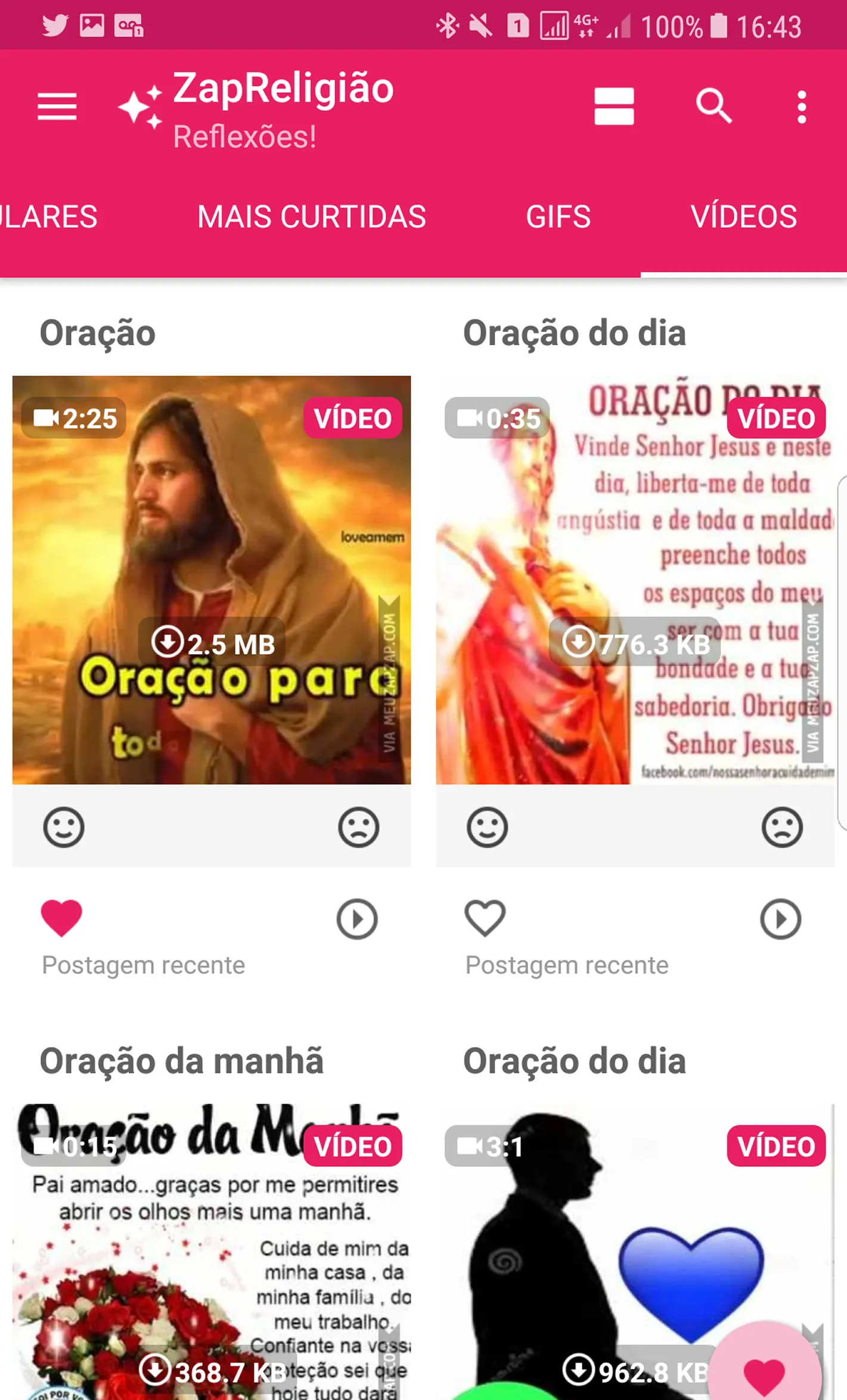 Reflexões, Frases e Saudações | Indus Appstore | Screenshot