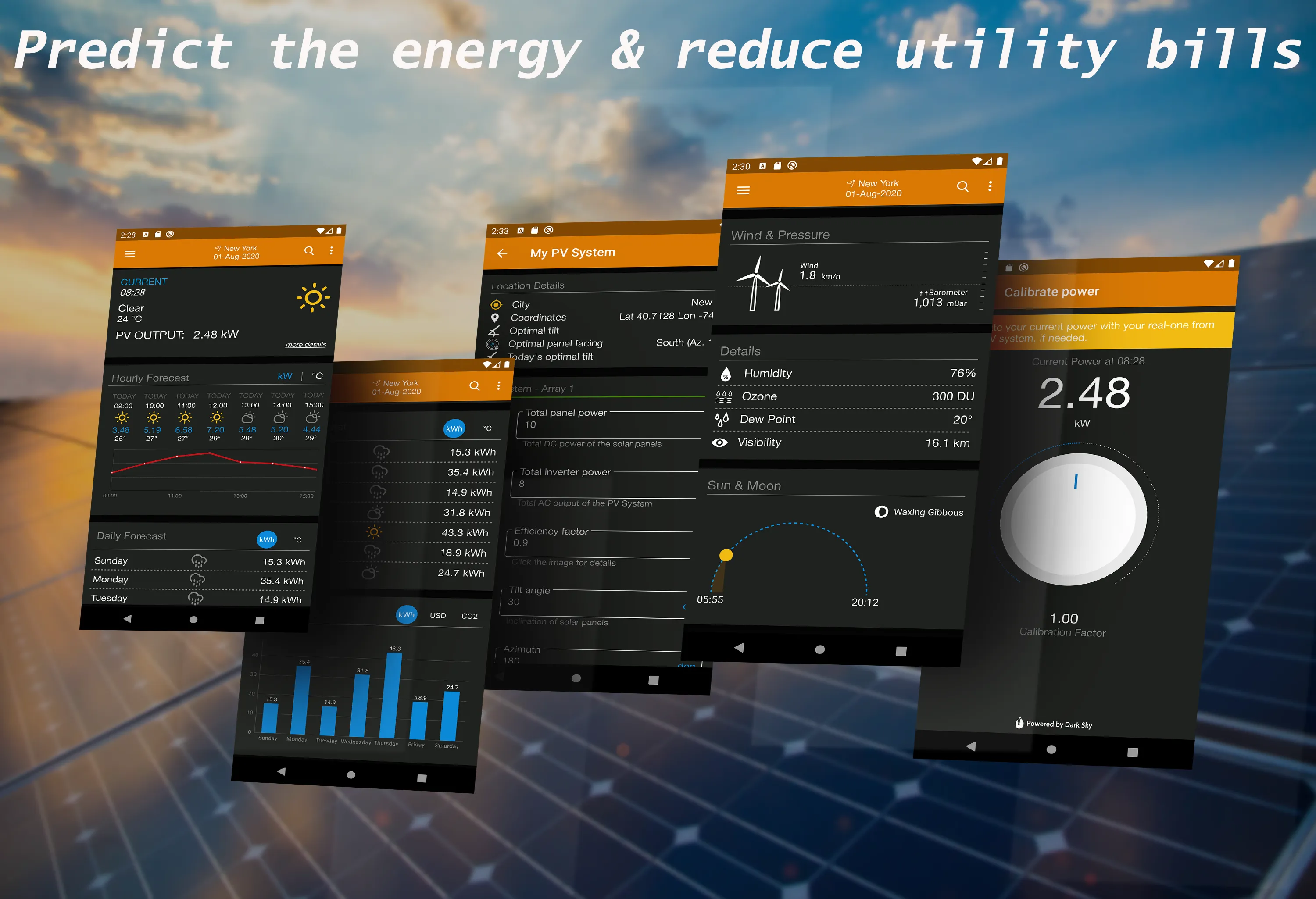 PV Forecast: Solar Power & Gen | Indus Appstore | Screenshot