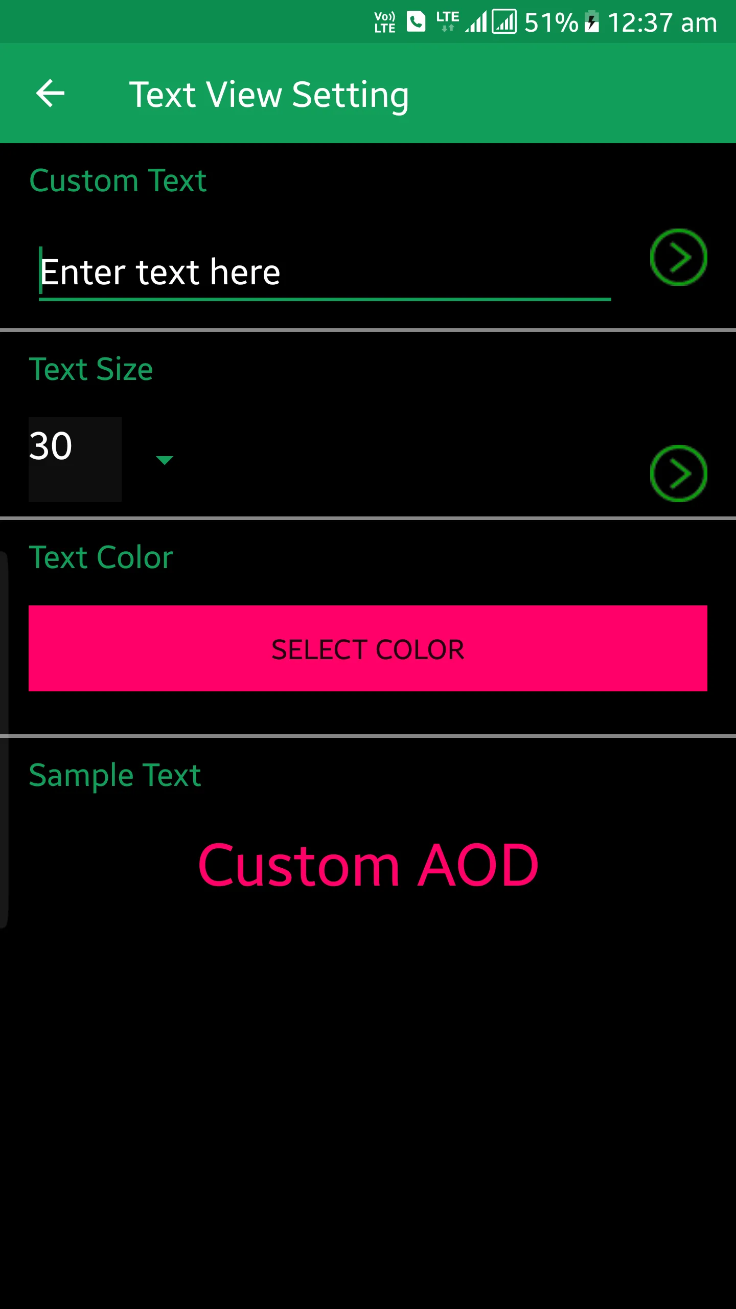 Custom AOD (AOD wallpapers) | Indus Appstore | Screenshot