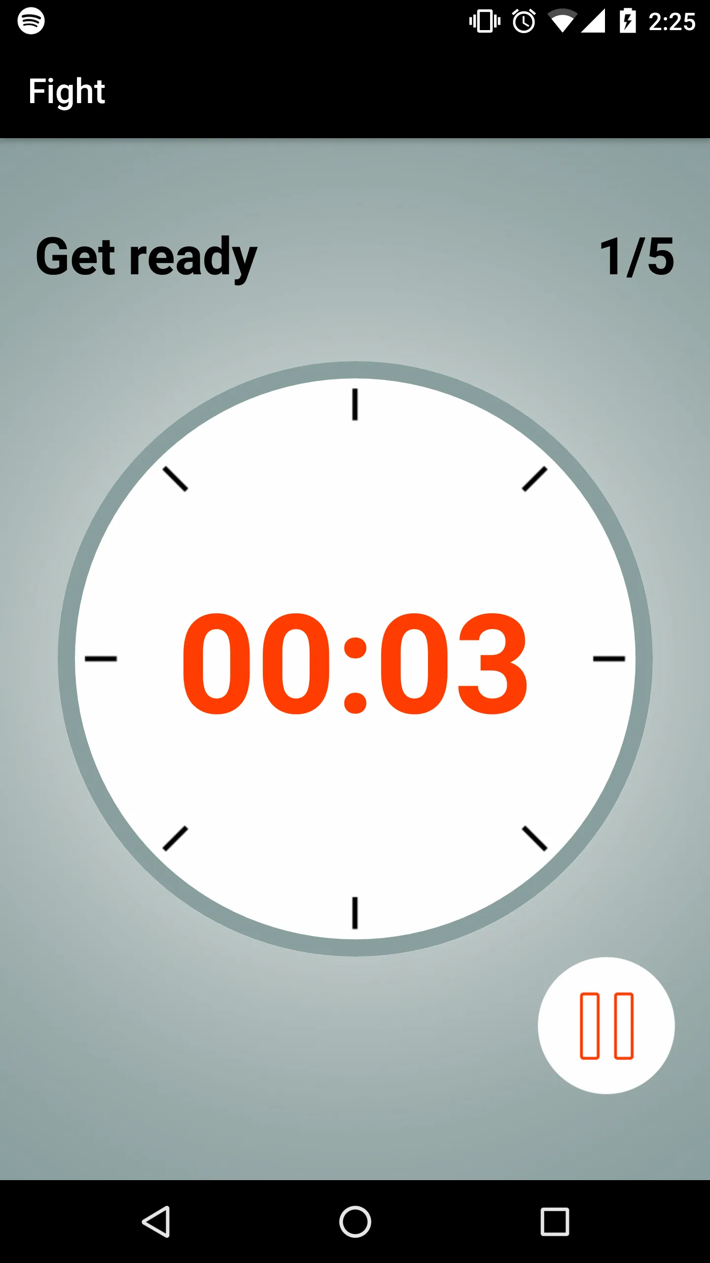 Boxing Round Interval Timer | Indus Appstore | Screenshot