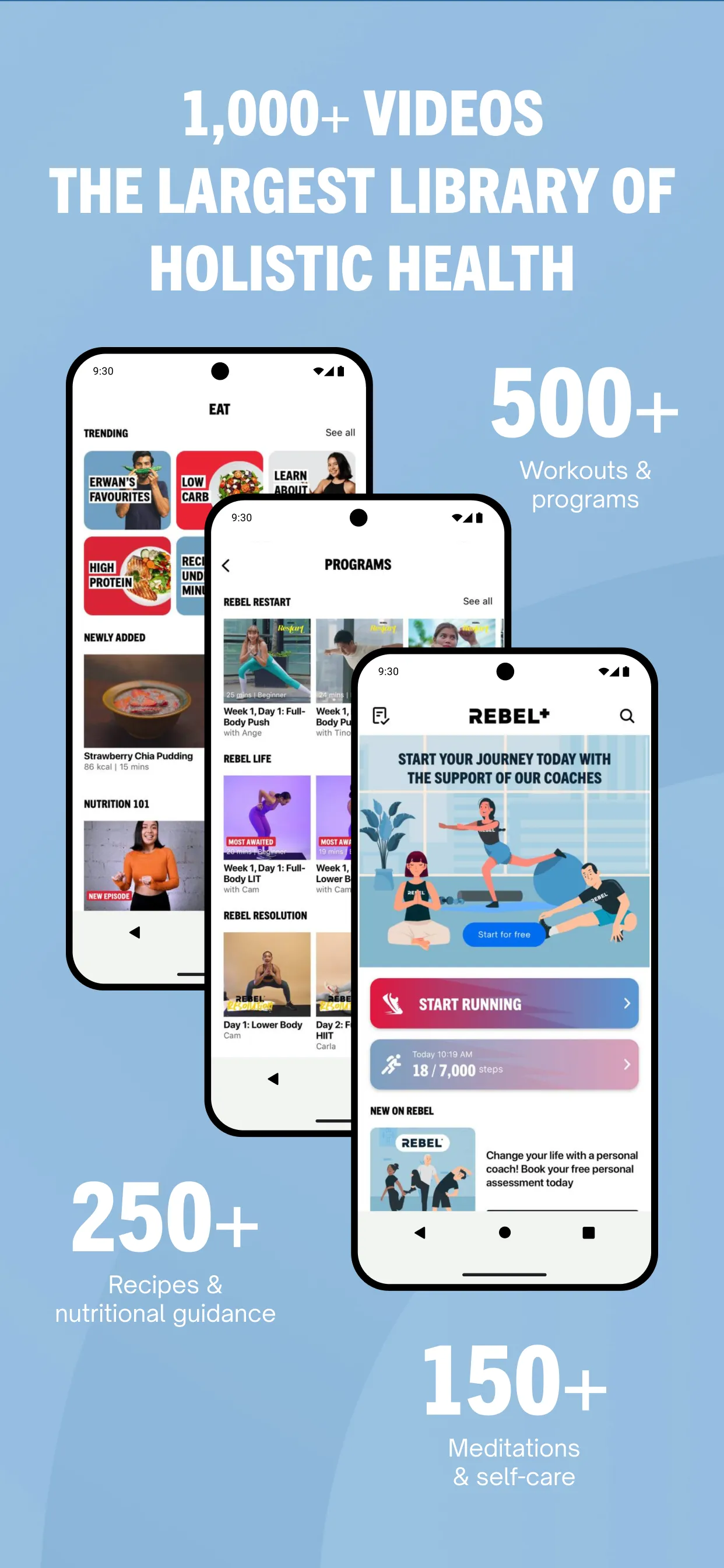 REBEL: Fitness, Food, Wellness | Indus Appstore | Screenshot