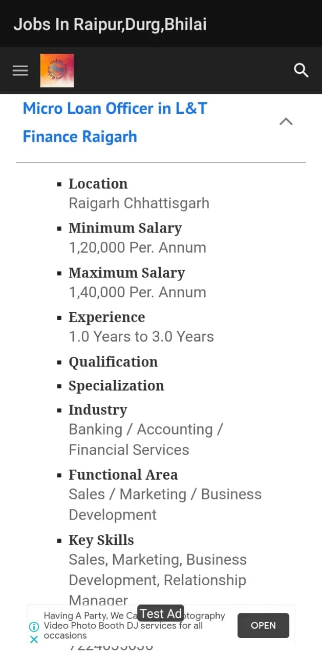 Jobs in Raipur Durg Bhilai | Indus Appstore | Screenshot