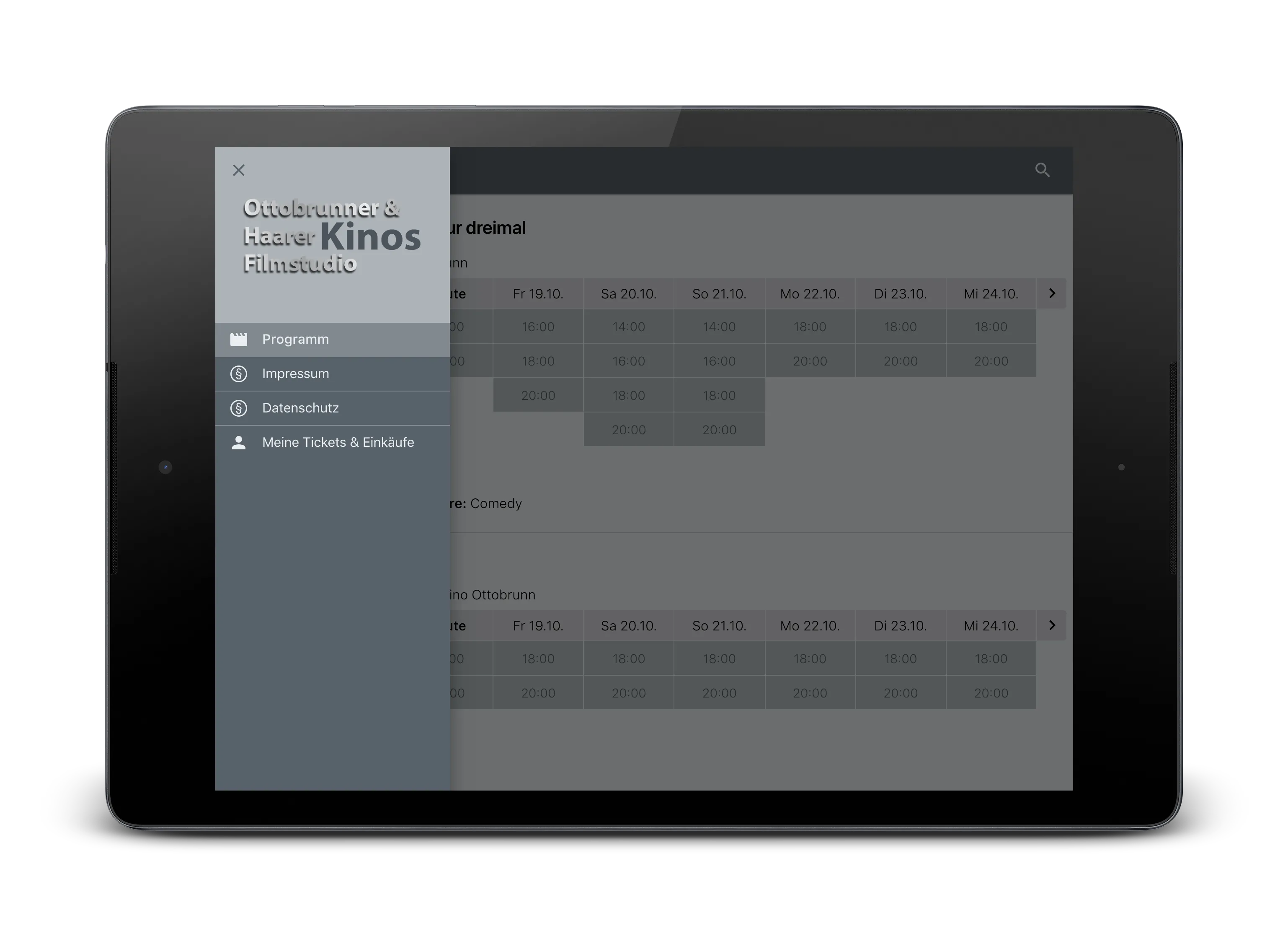 Ottobrunner & Haarer Kinos | Indus Appstore | Screenshot