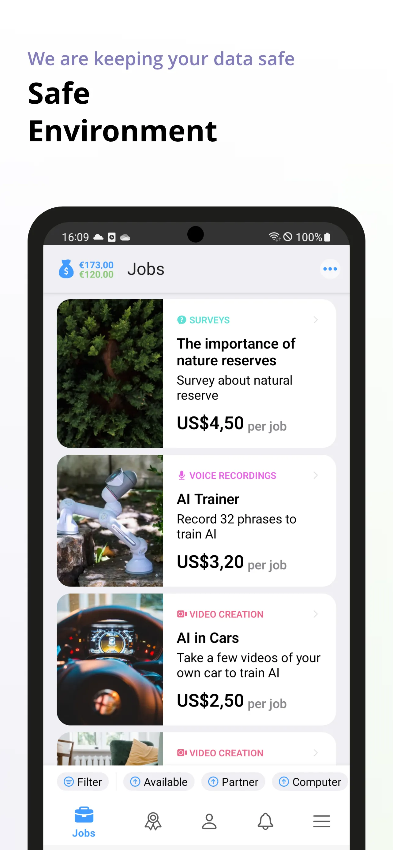 clickworker | Indus Appstore | Screenshot