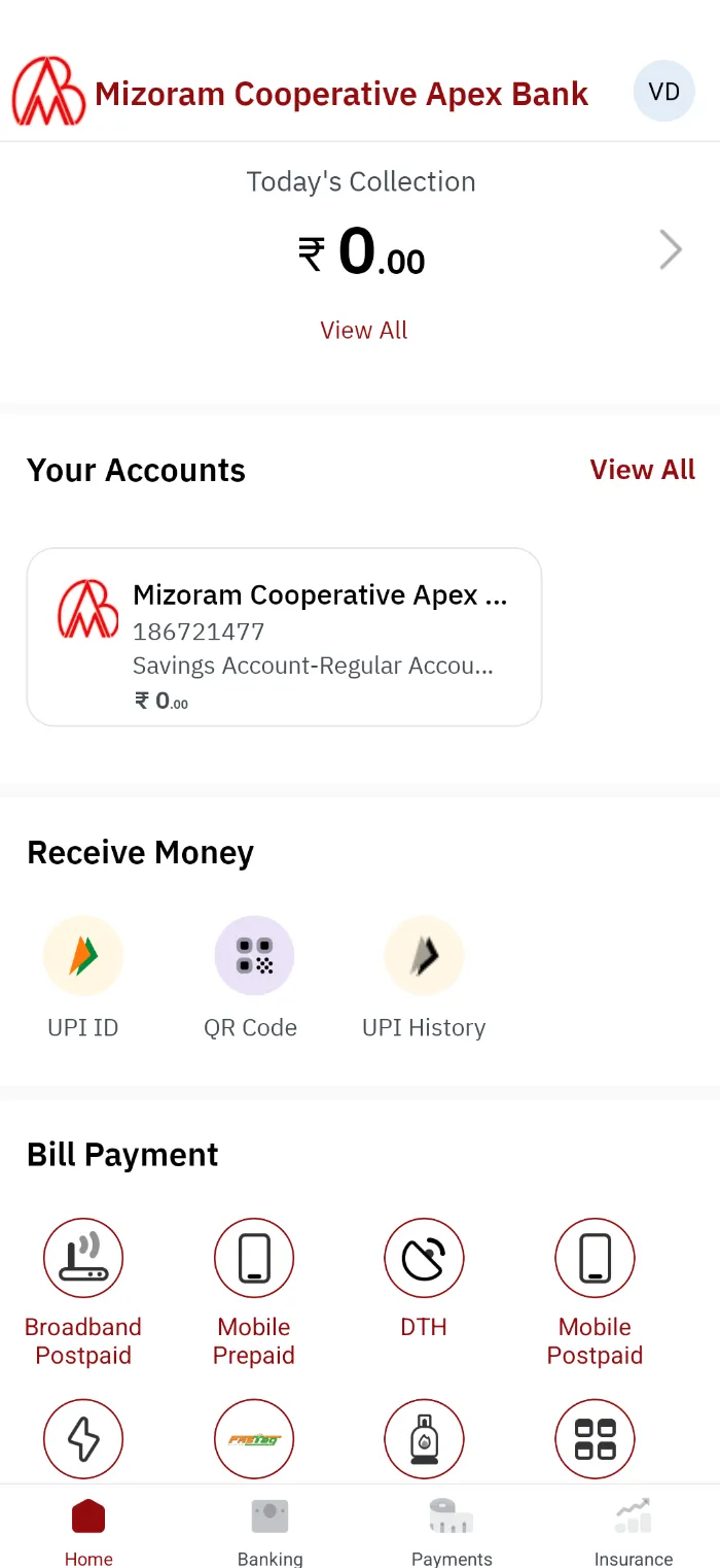Mizoram Cooperative Apex Bank | Indus Appstore | Screenshot