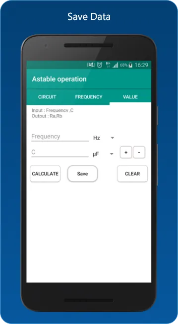 555 Calculator : monostable ,  | Indus Appstore | Screenshot