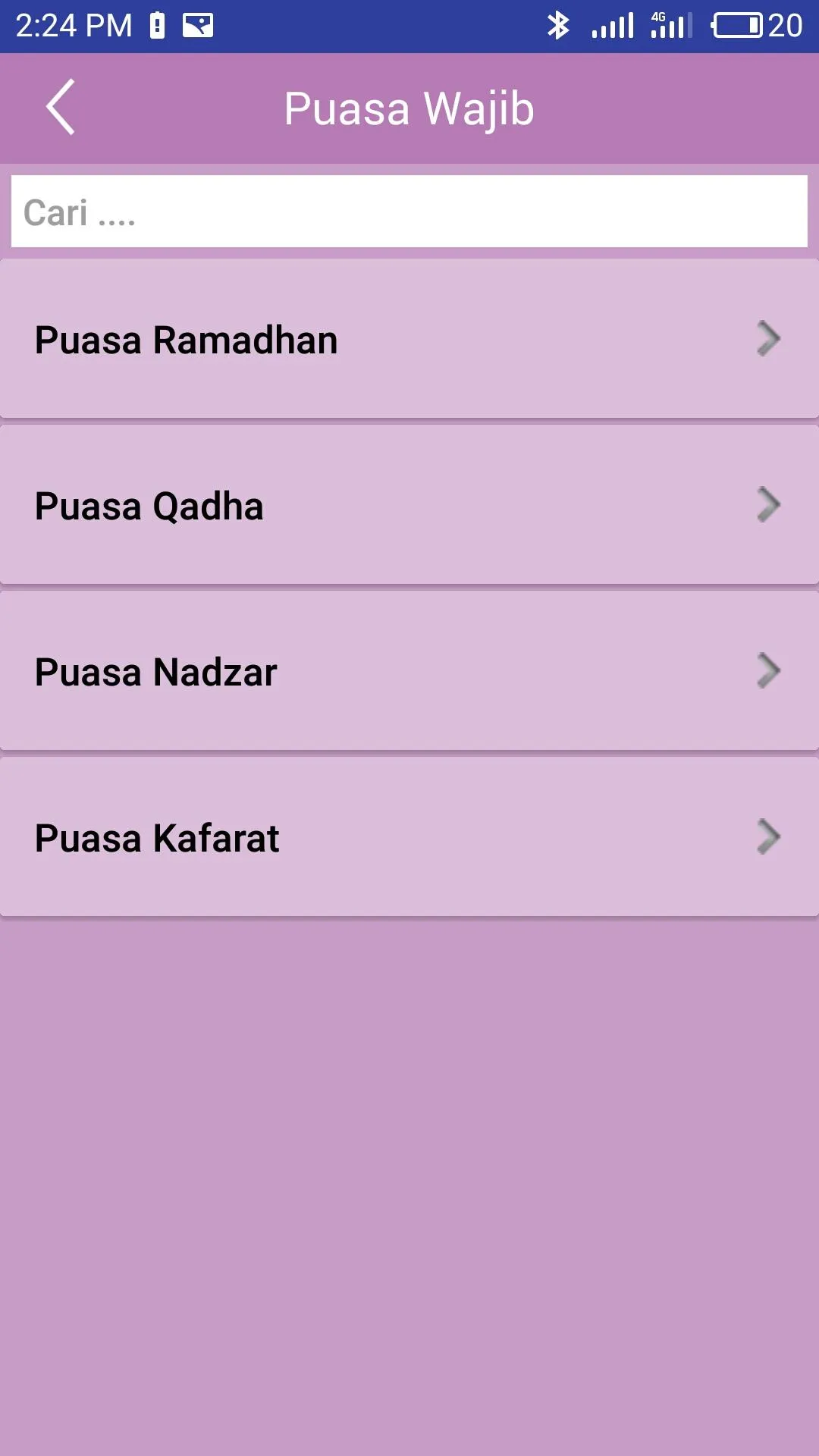 Kalender Puasa Wajib Sunnah | Indus Appstore | Screenshot