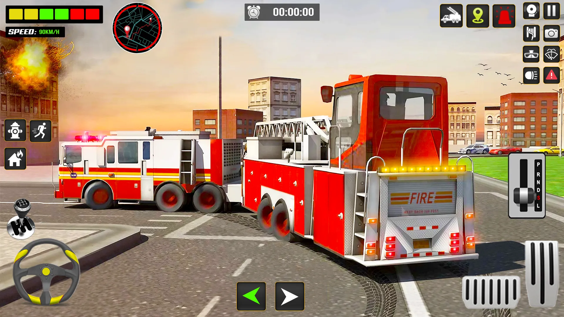 Fire Engine Truck Driving Sim | Indus Appstore | Screenshot