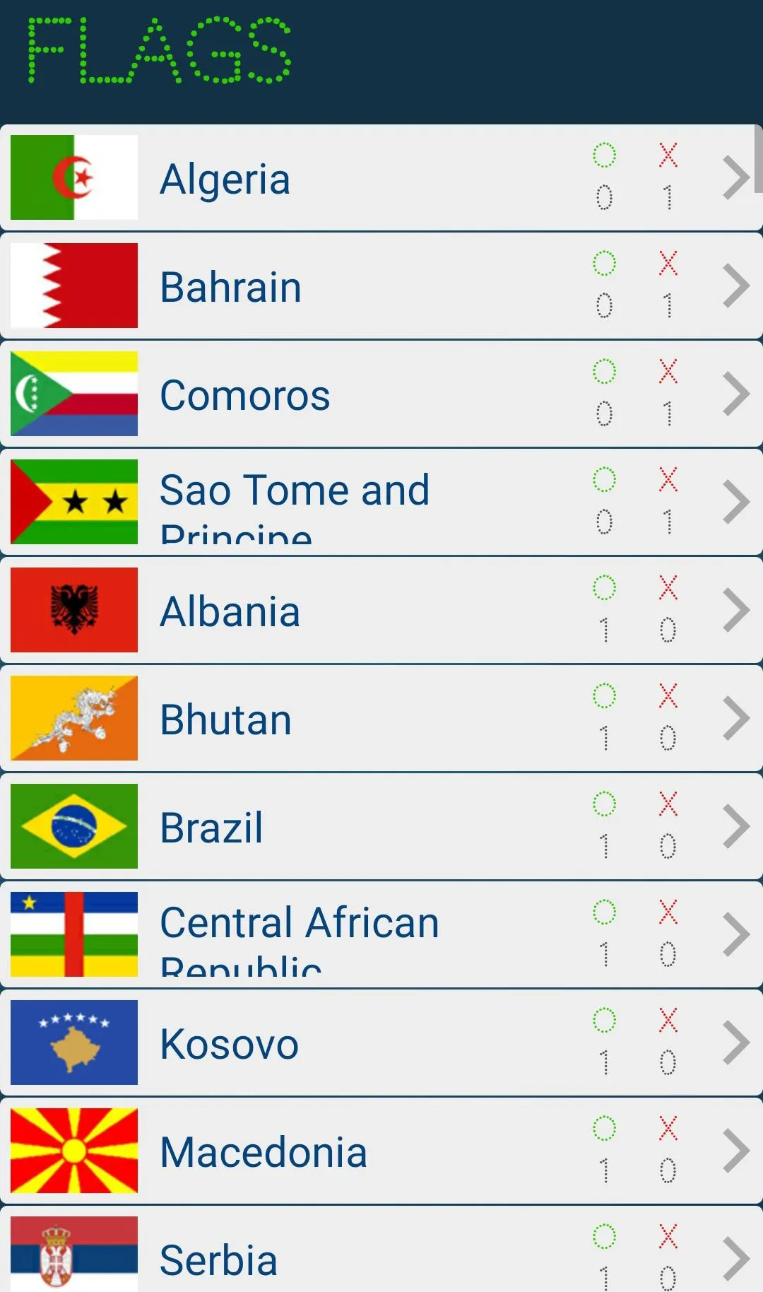 Flag Bingo - Random Flag Quiz | Indus Appstore | Screenshot