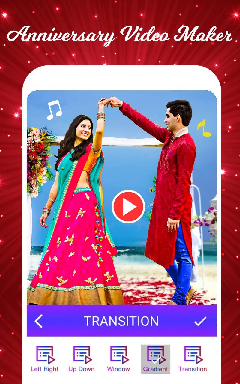 Anniversary video maker song | Indus Appstore | Screenshot