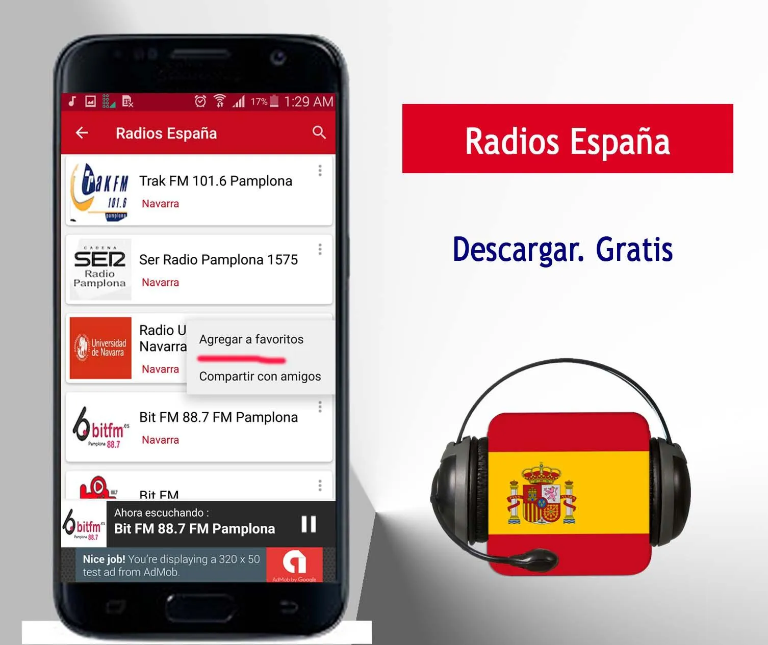 Radios de España | Indus Appstore | Screenshot