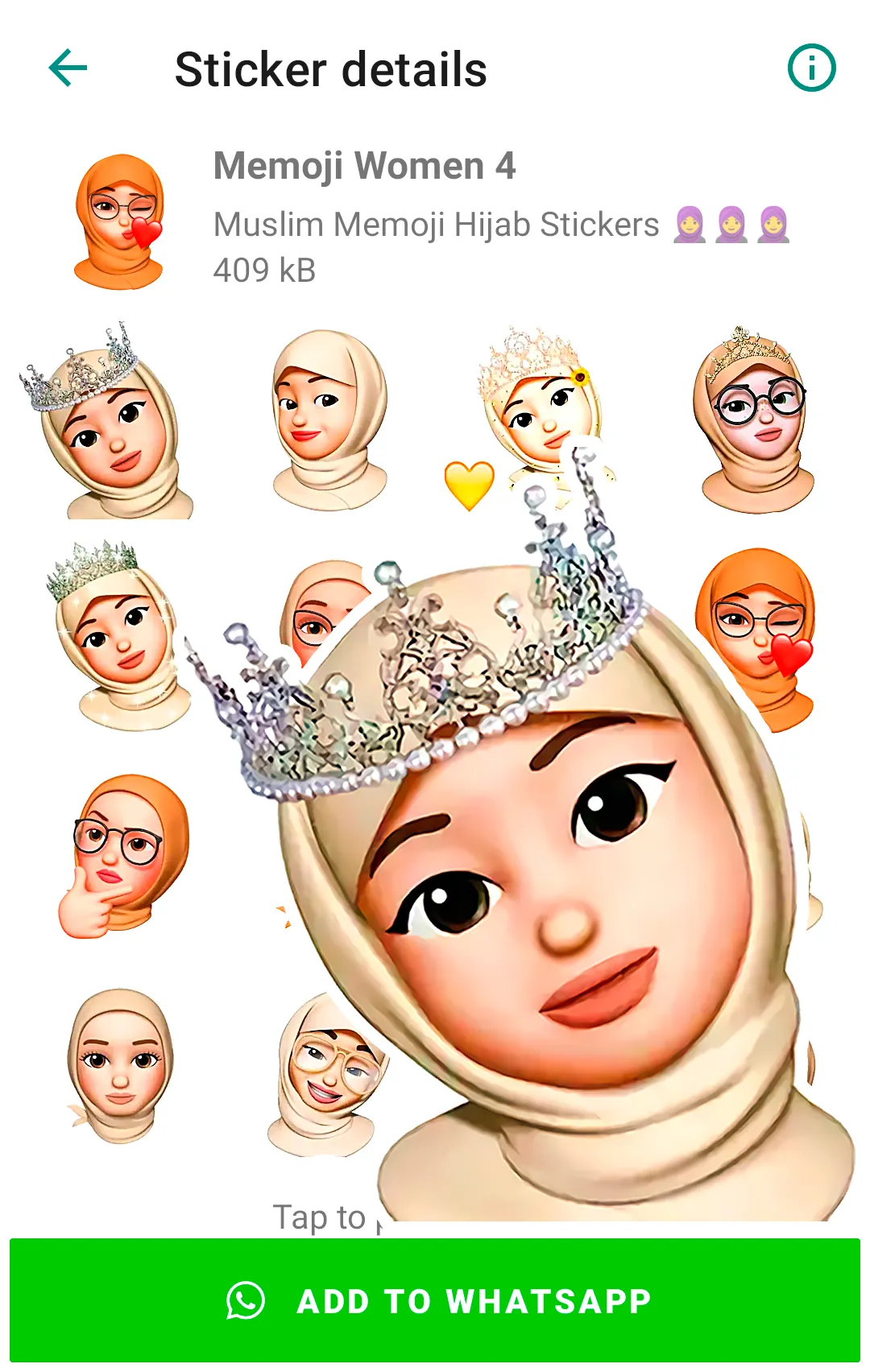 Memoji Islamic Muslim Stickers | Indus Appstore | Screenshot