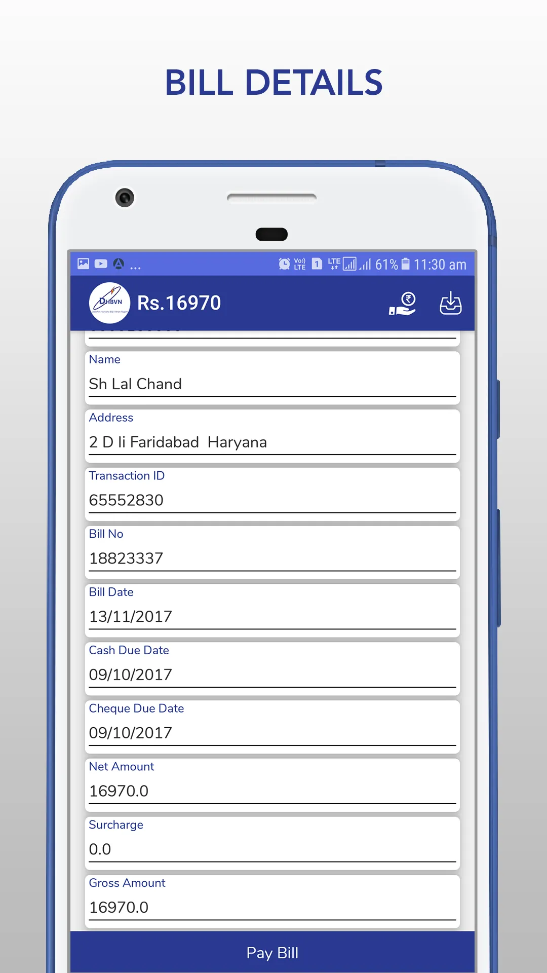 DHBVN Electricity Bill Payment | Indus Appstore | Screenshot