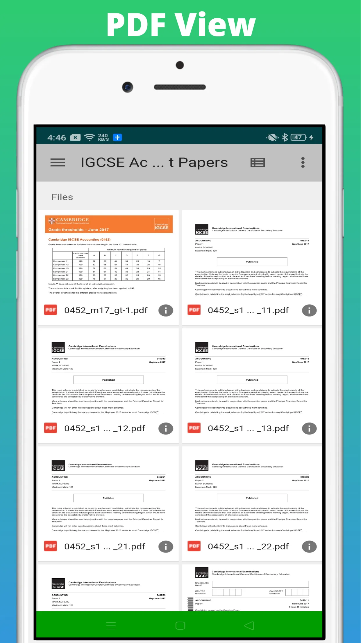 All in One Past Papers Test Pr | Indus Appstore | Screenshot