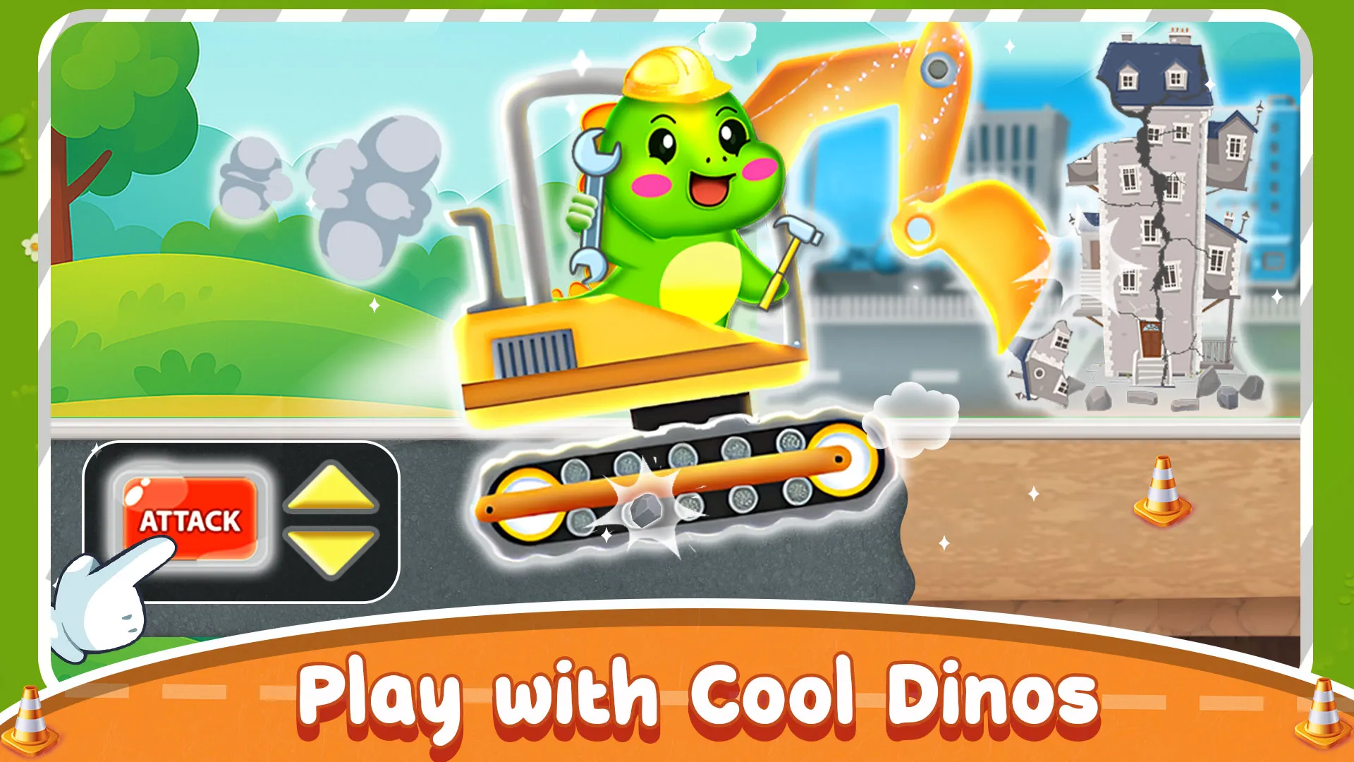 Dino Car Builder & Truck Games | Indus Appstore | Screenshot