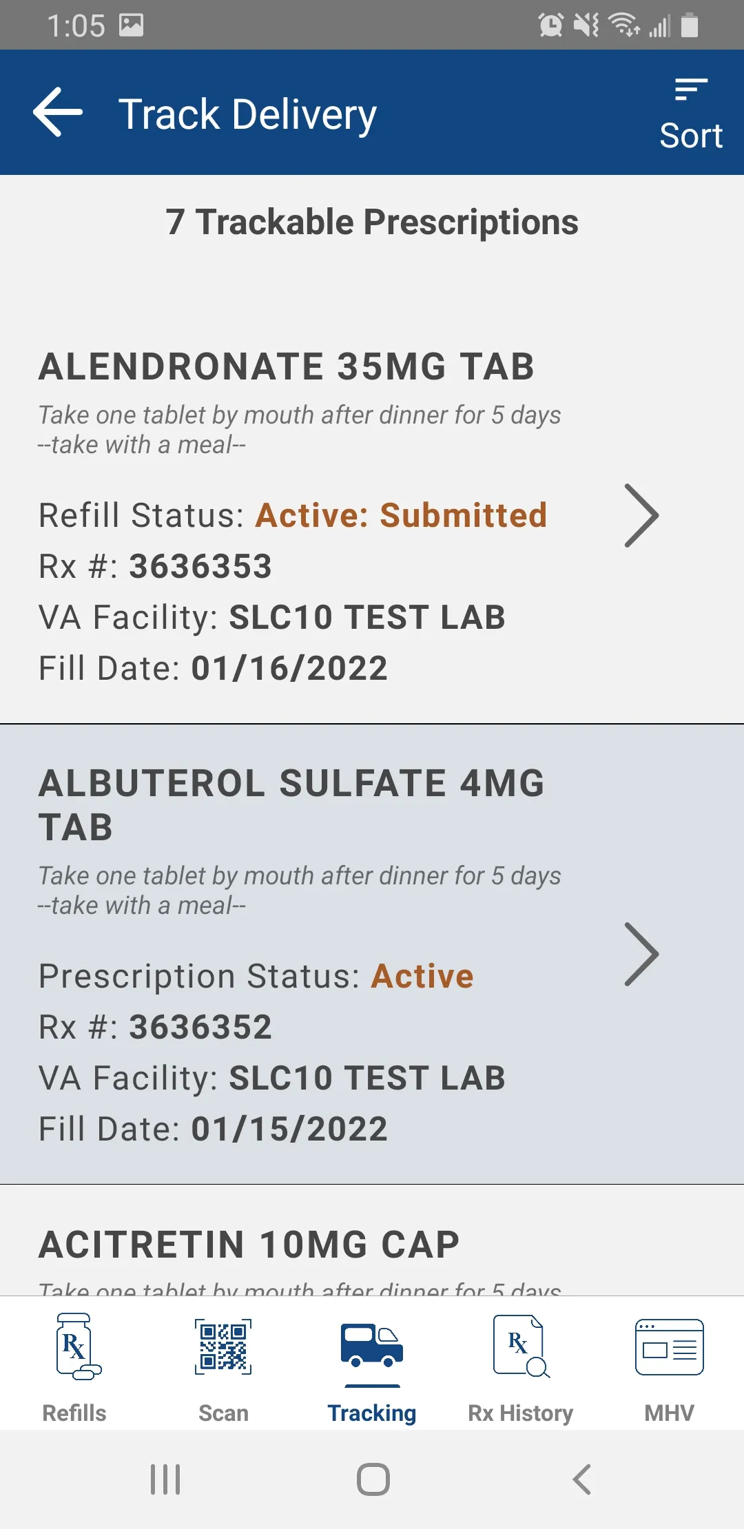 VA Rx Refill | Indus Appstore | Screenshot