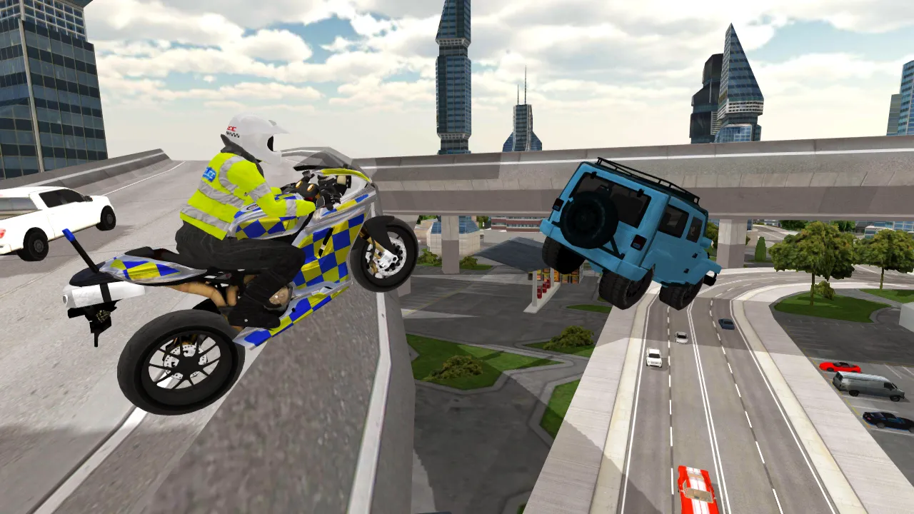 Police Motorbike Simulator 3D | Indus Appstore | Screenshot