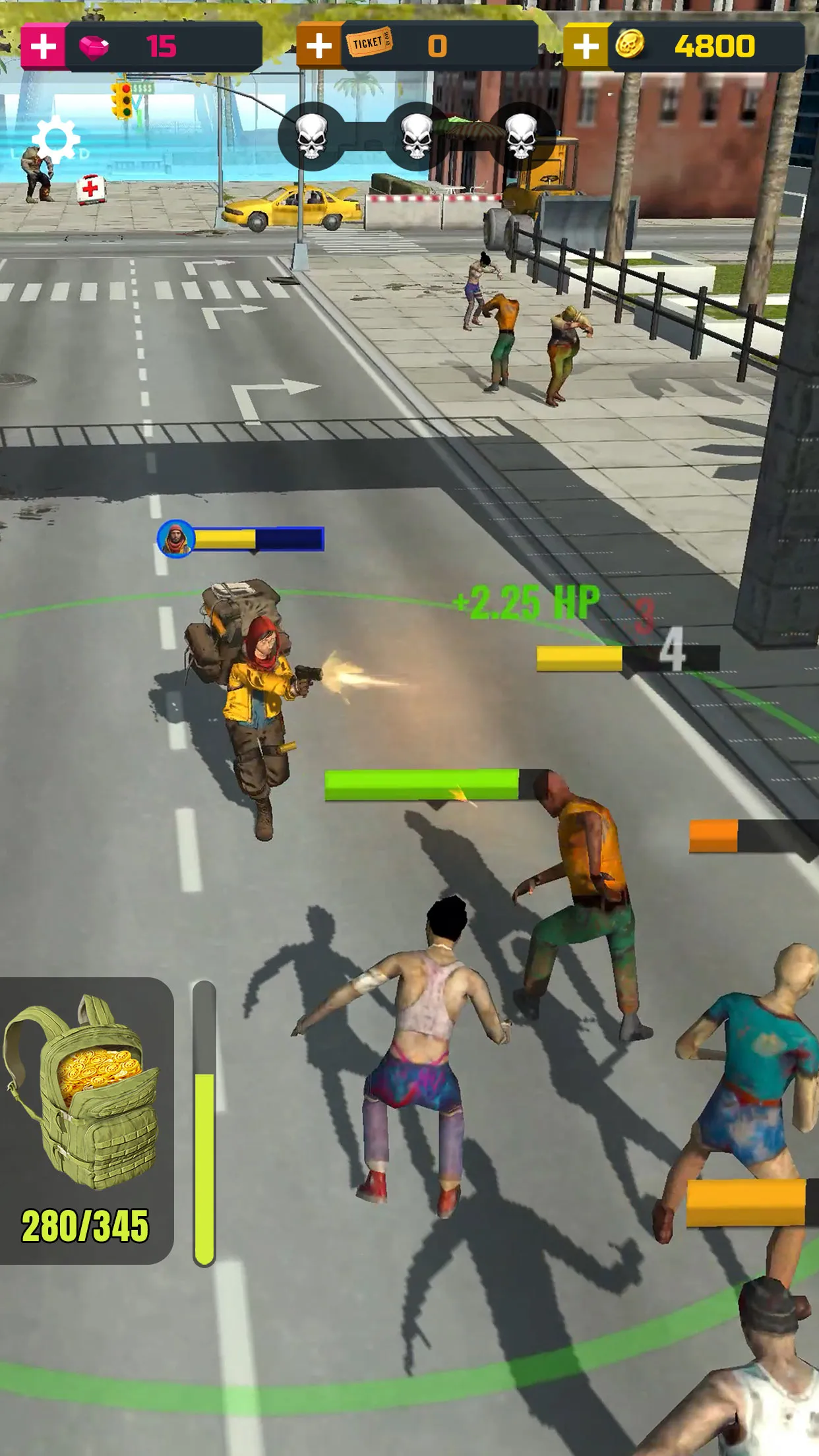 Zombie Survival Apocalypse | Indus Appstore | Screenshot