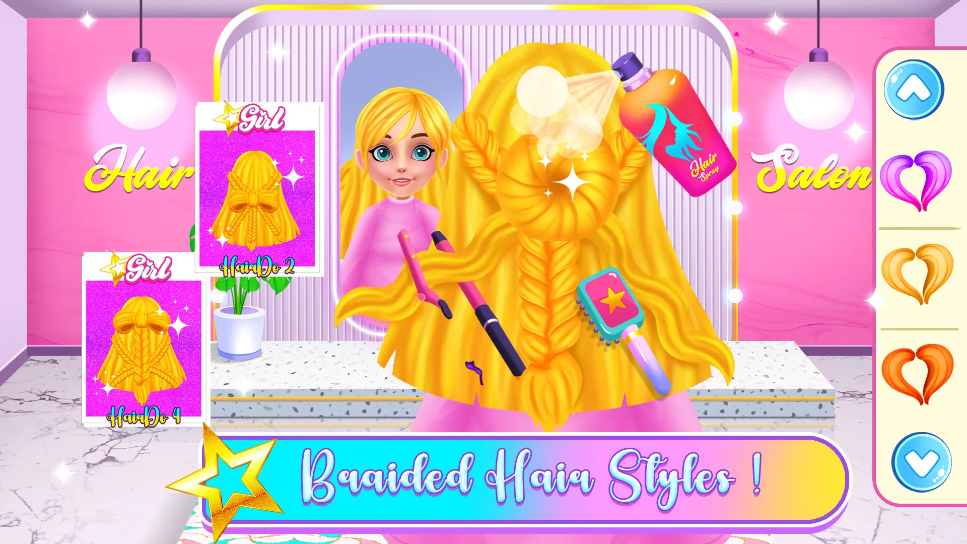 Girl Hair Salon and Beauty | Indus Appstore | Screenshot