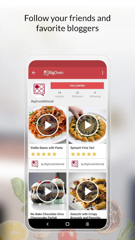 BigOven: 1 Million+ Recipes and Meal Planner | Indus Appstore | Screenshot