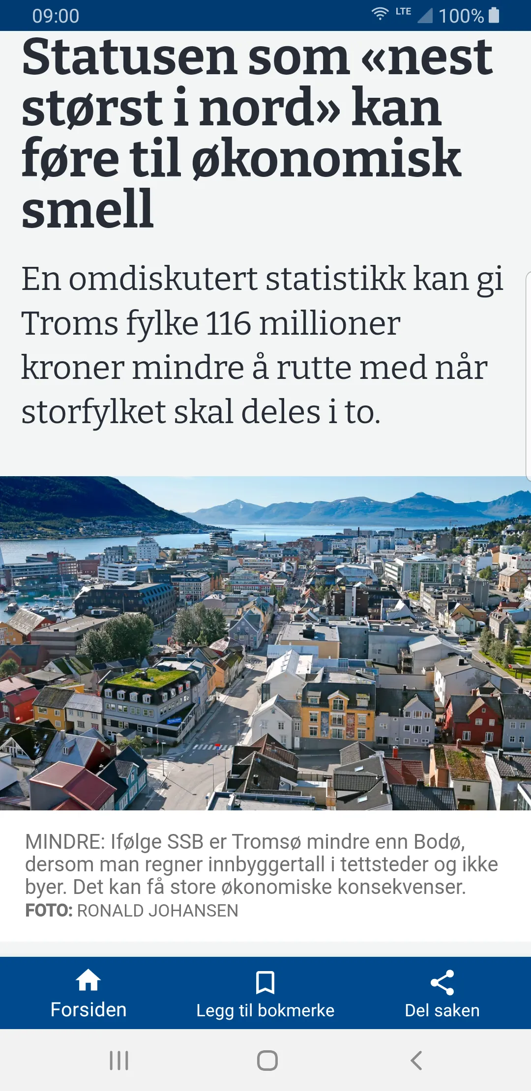 iTromsø Nyheter | Indus Appstore | Screenshot