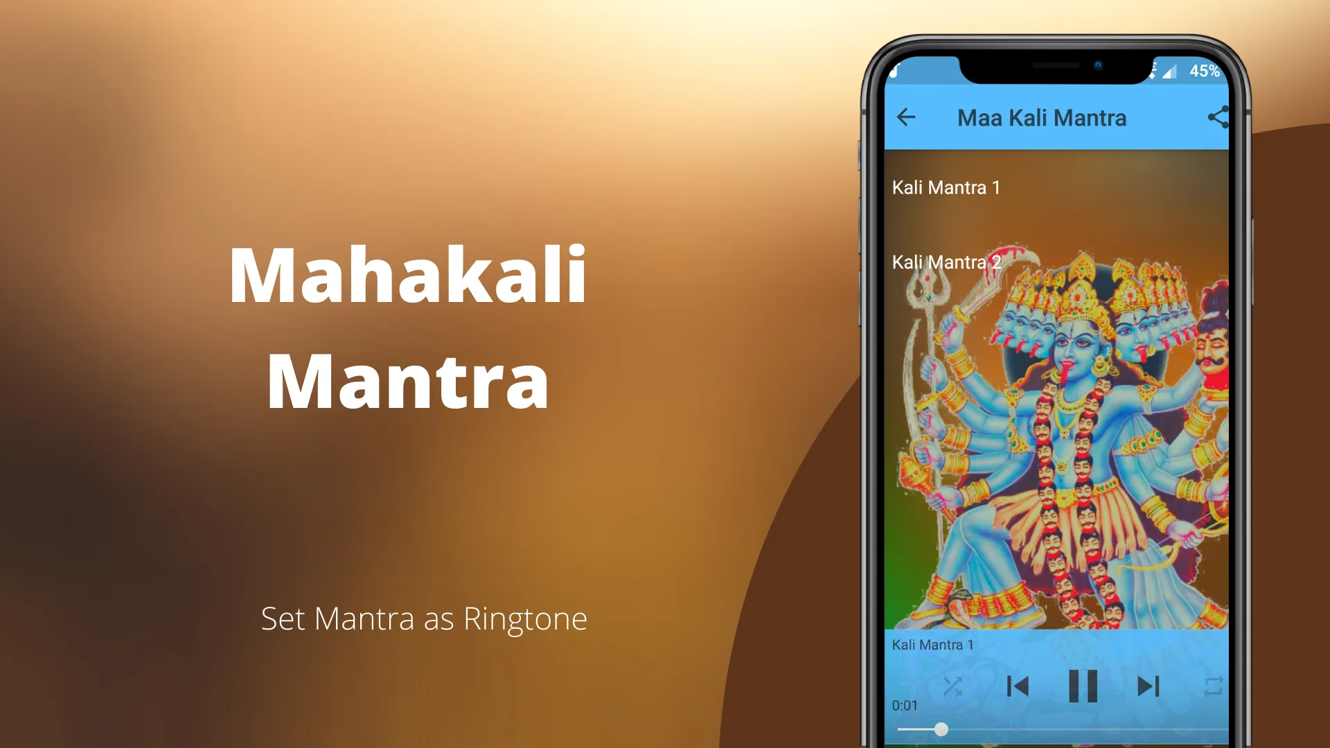 Kali Mantra - Aarti, Wallpaper | Indus Appstore | Screenshot