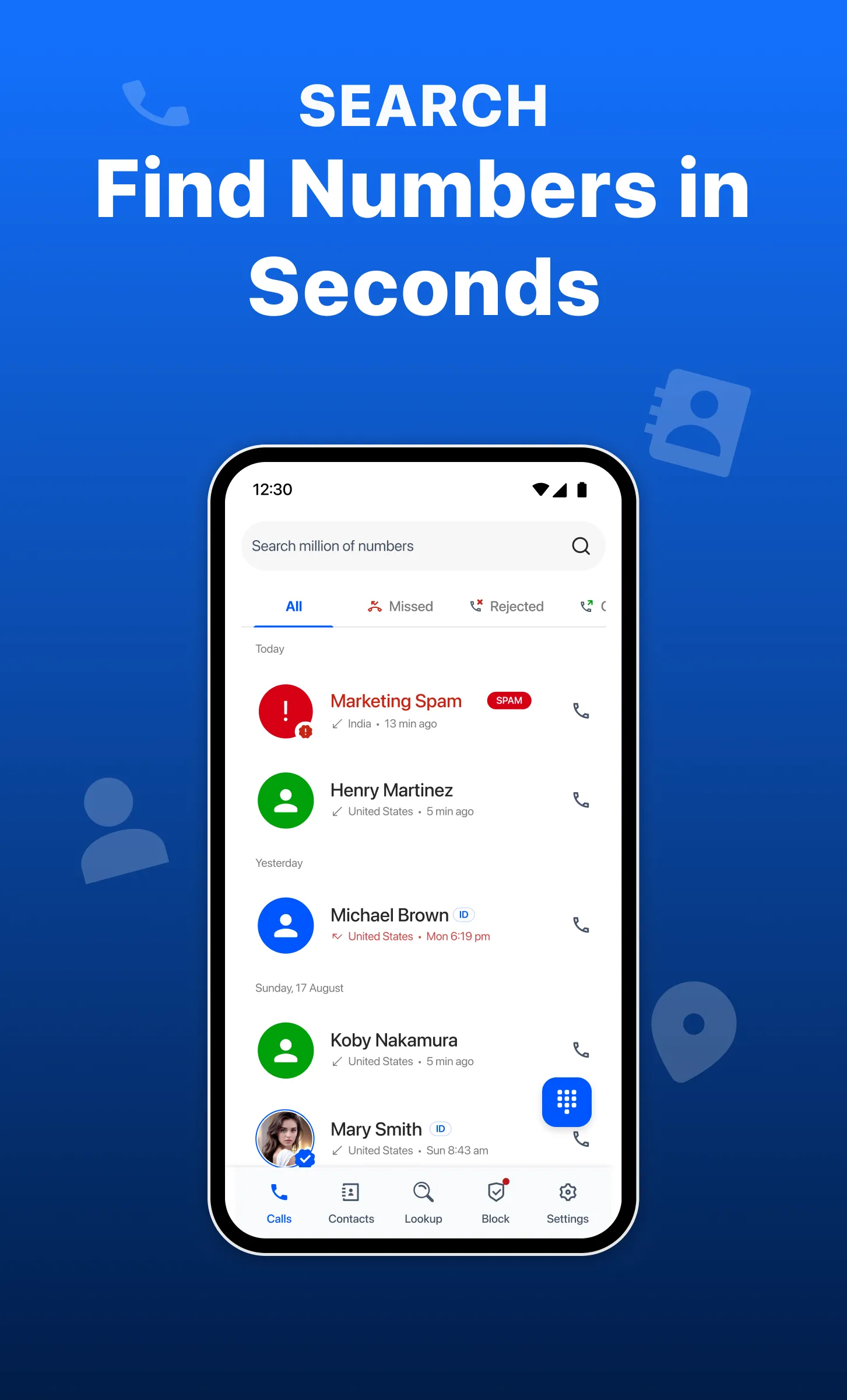 Caller ID: Phone Number Lookup | Indus Appstore | Screenshot