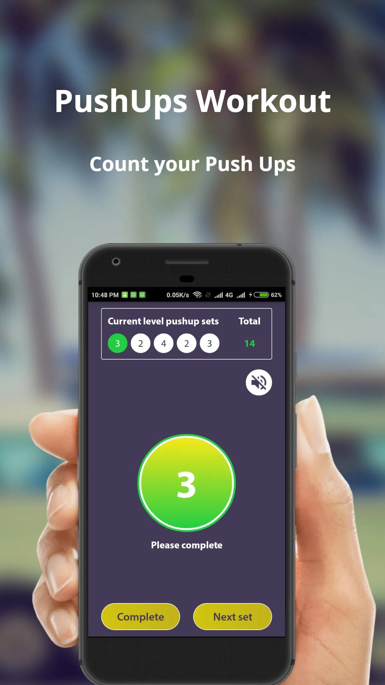 Push Ups Workout | Indus Appstore | Screenshot