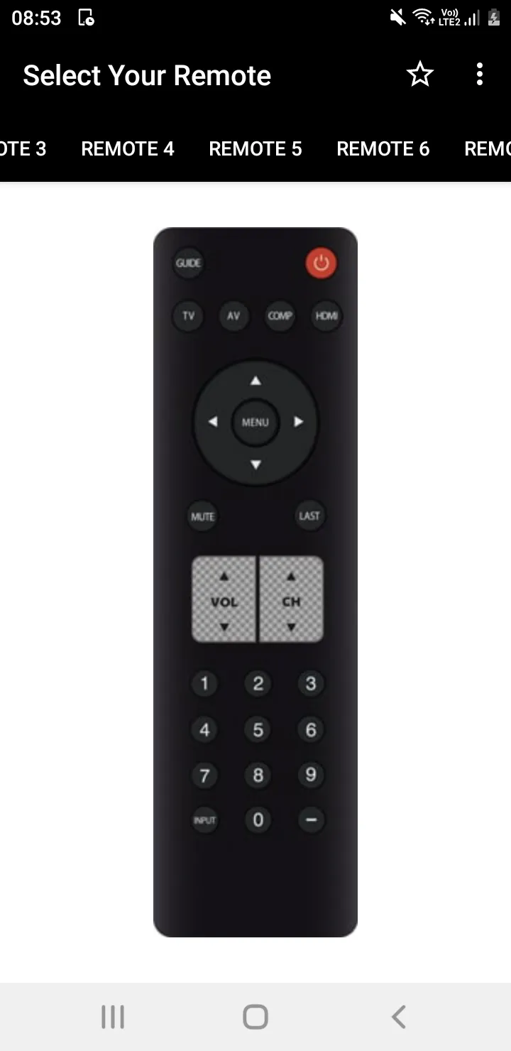 Vizio TV Remote | Indus Appstore | Screenshot