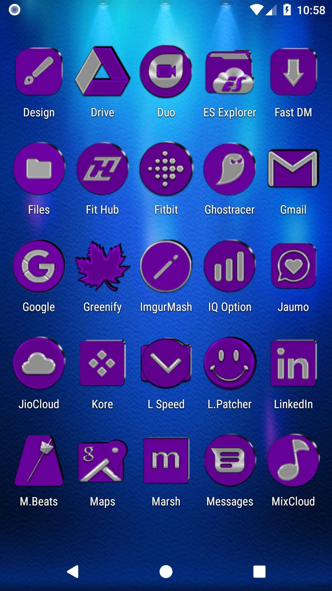 Purple Icon Pack | Indus Appstore | Screenshot