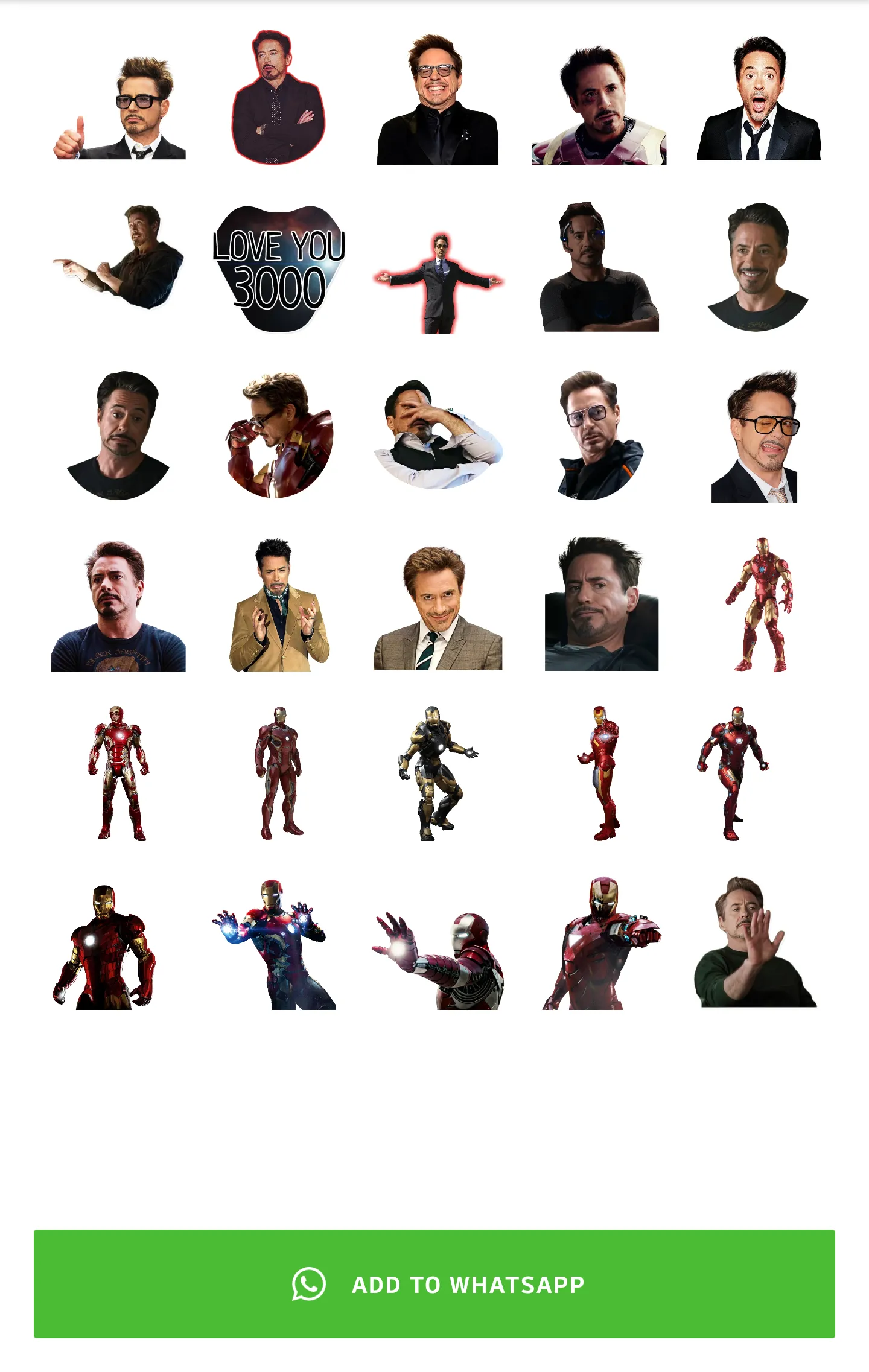 Superhero Stickers - WASticker | Indus Appstore | Screenshot