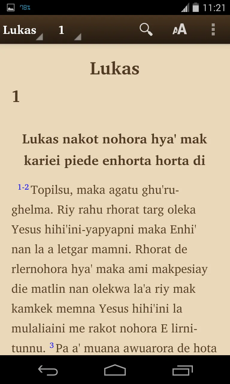 Alkitab Luang | Indus Appstore | Screenshot