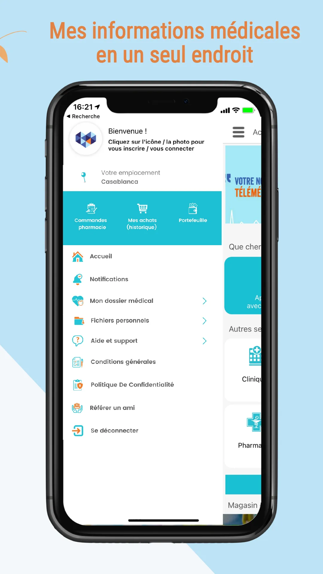 Voiladoc Patient Maroc | Indus Appstore | Screenshot