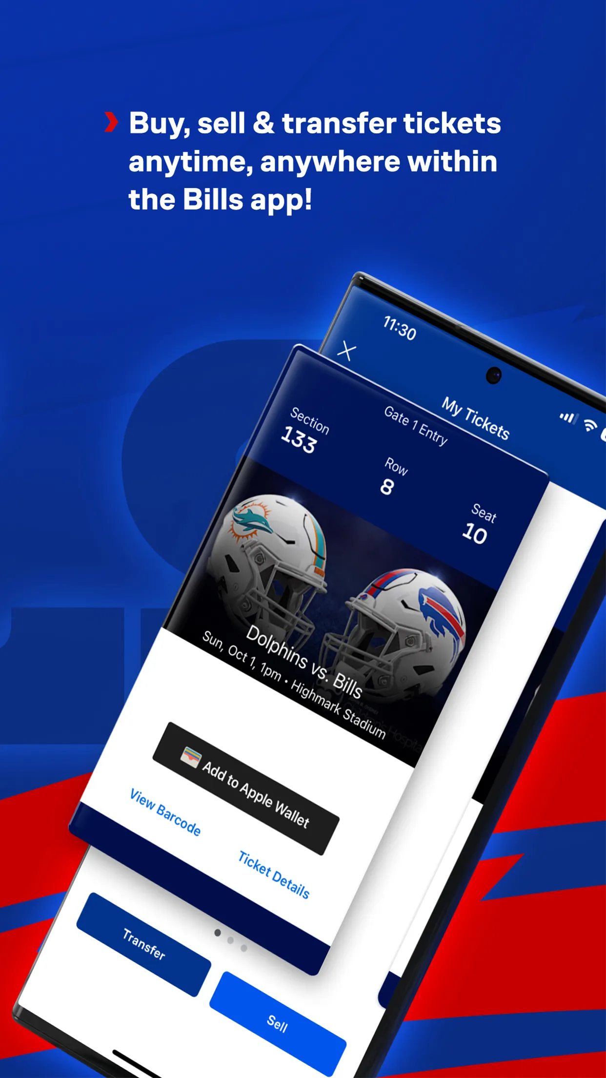 Buffalo Bills Mobile | Indus Appstore | Screenshot