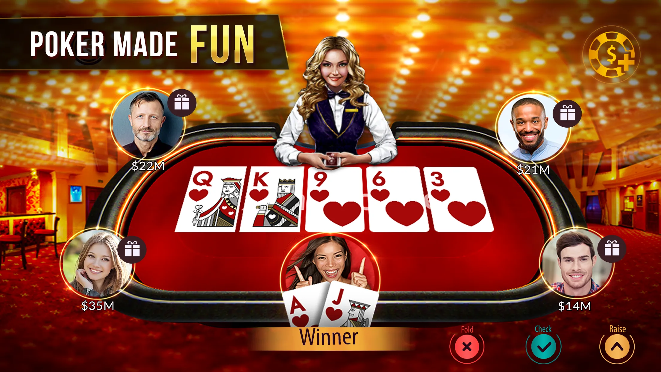 Zynga Poker ™ – Texas Holdem | Indus Appstore | Screenshot