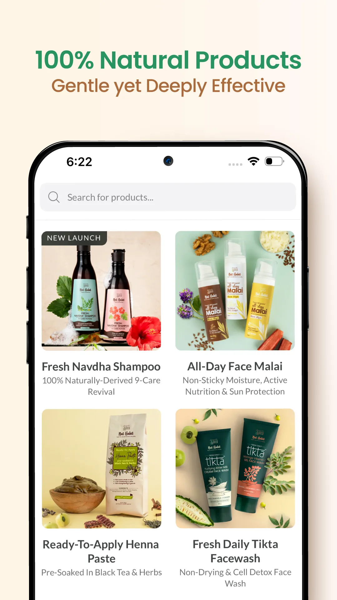 Nat Habit- Ayurvedic Skin Care | Indus Appstore | Screenshot