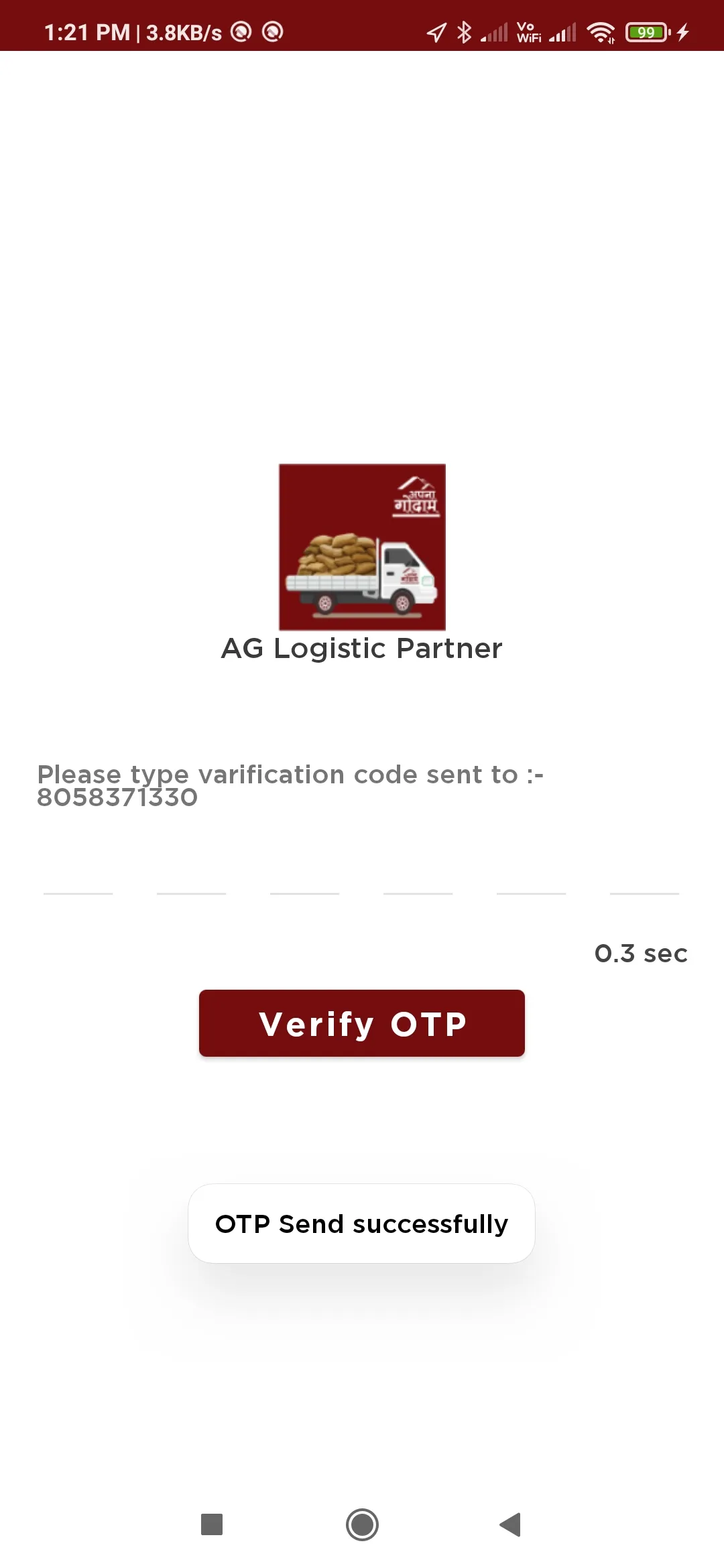 AG Logistic Partner | Indus Appstore | Screenshot