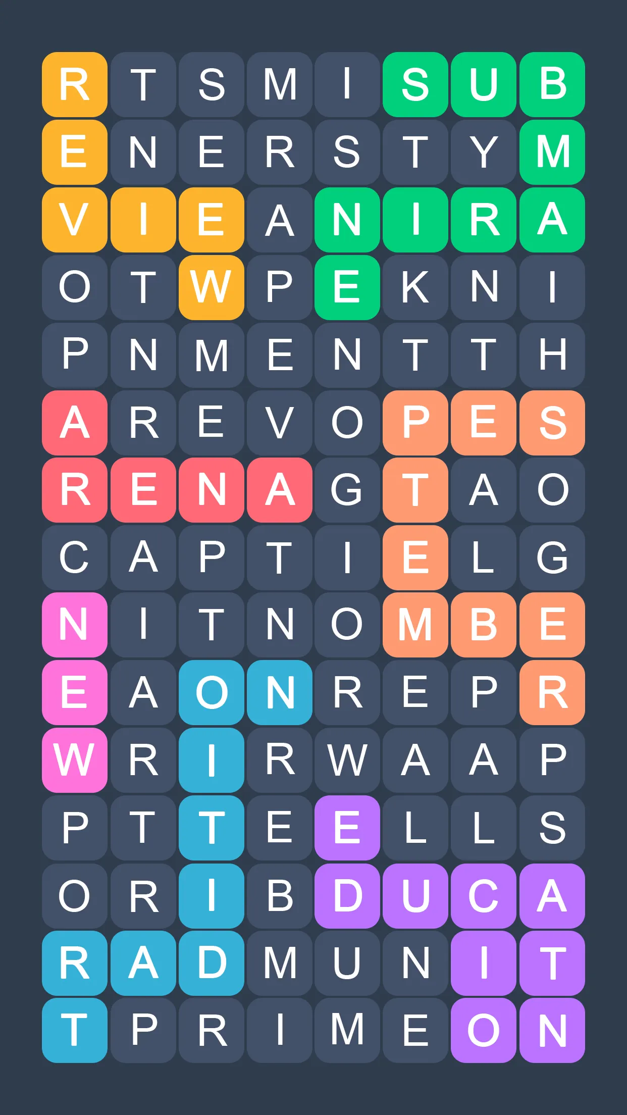 Word Search - Evolution Puzzle | Indus Appstore | Screenshot