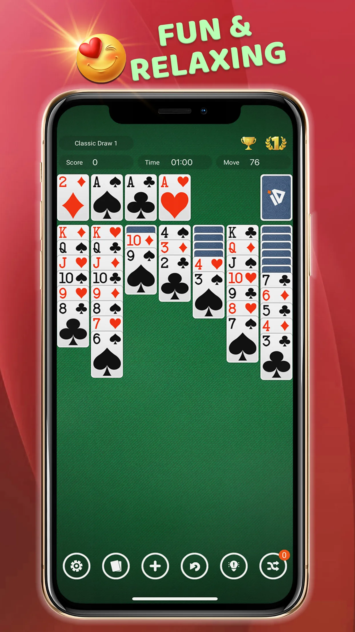 Solitaire Classic Evolution | Indus Appstore | Screenshot