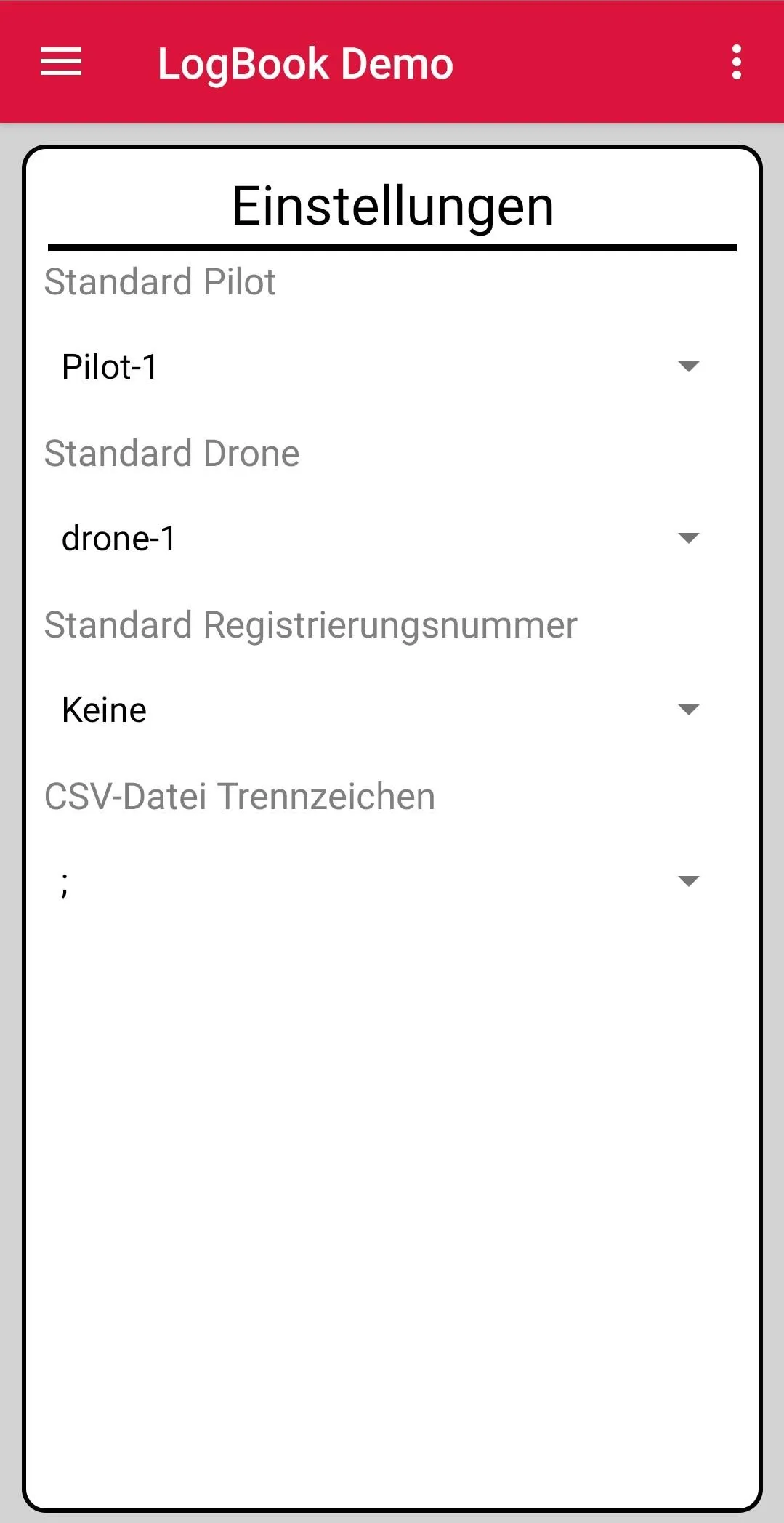 LogBook-Demo | Indus Appstore | Screenshot