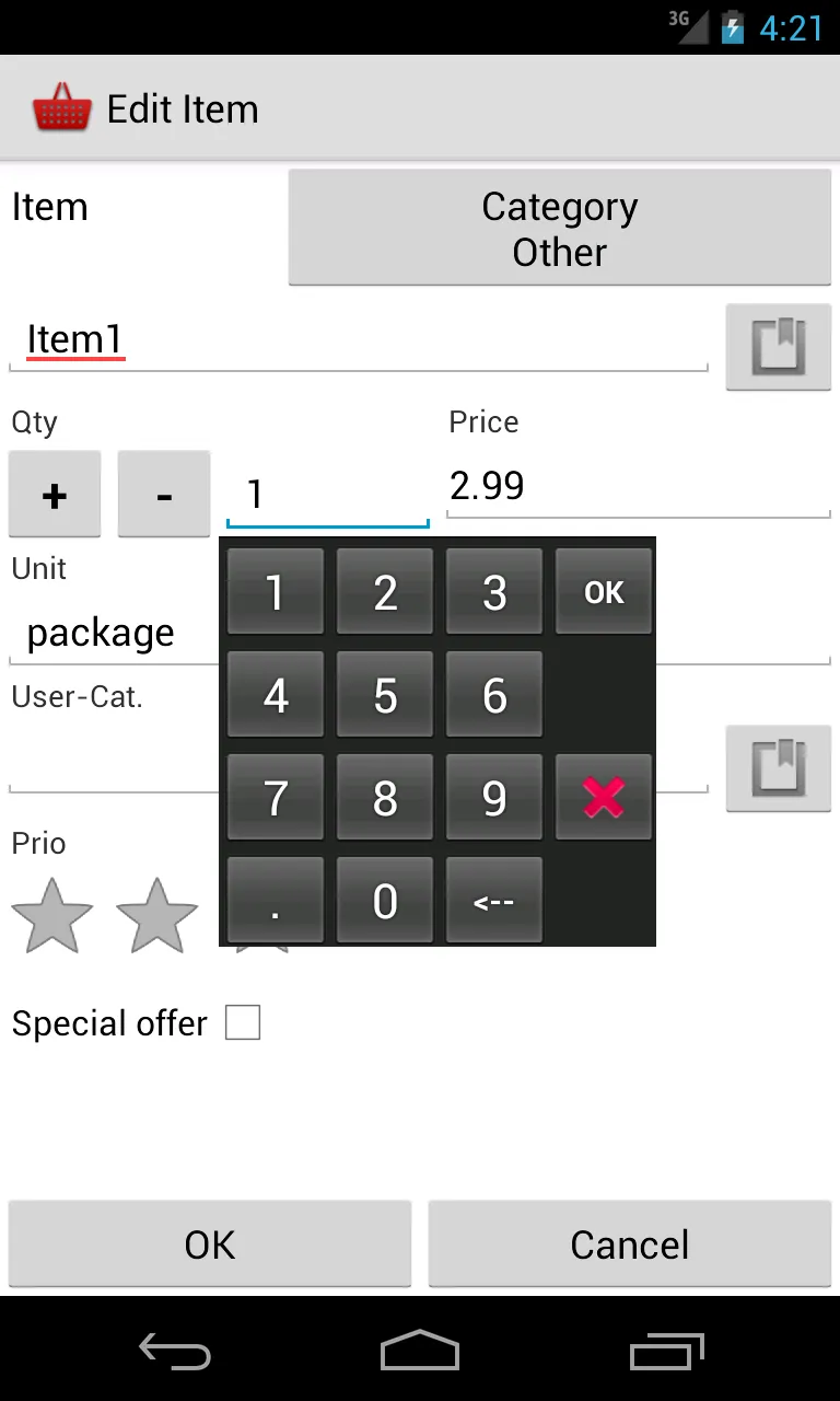 Shopping Basket IAP | Indus Appstore | Screenshot