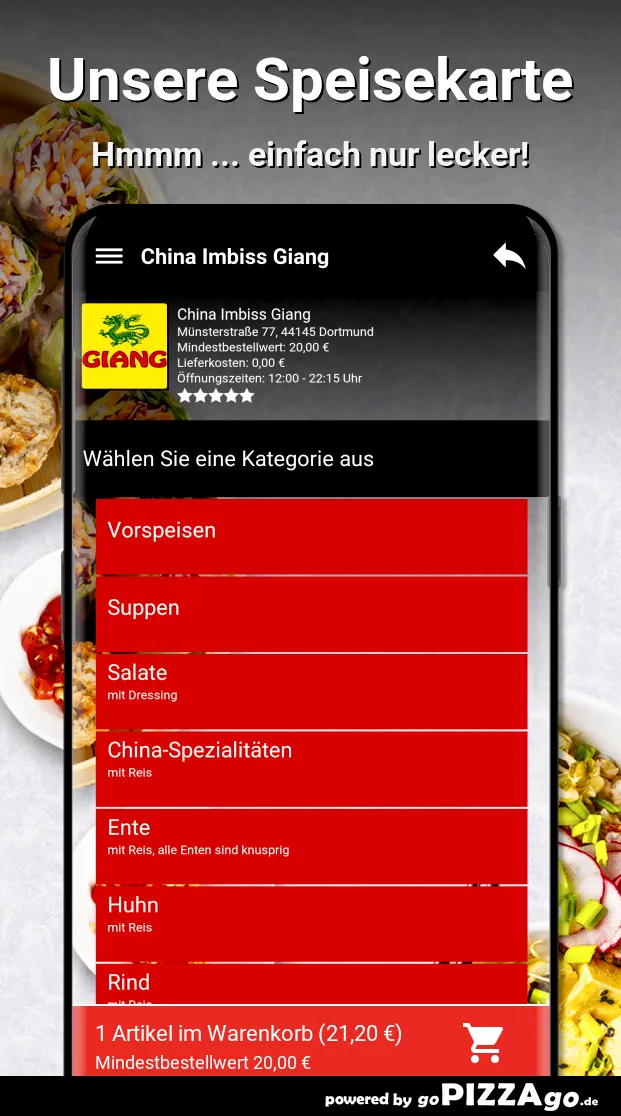 China Imbiss Giang Dortmund | Indus Appstore | Screenshot