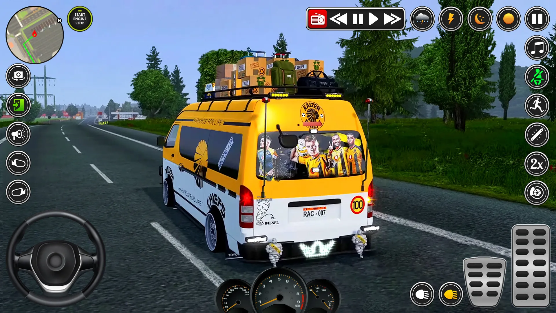 Real Van Driving 3d Game | Indus Appstore | Screenshot
