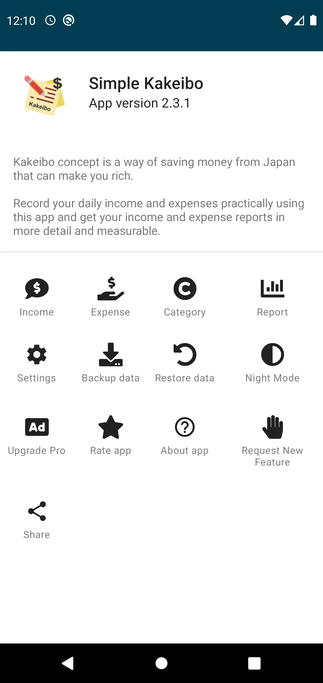 Simple Kakeibo - Daily Financi | Indus Appstore | Screenshot